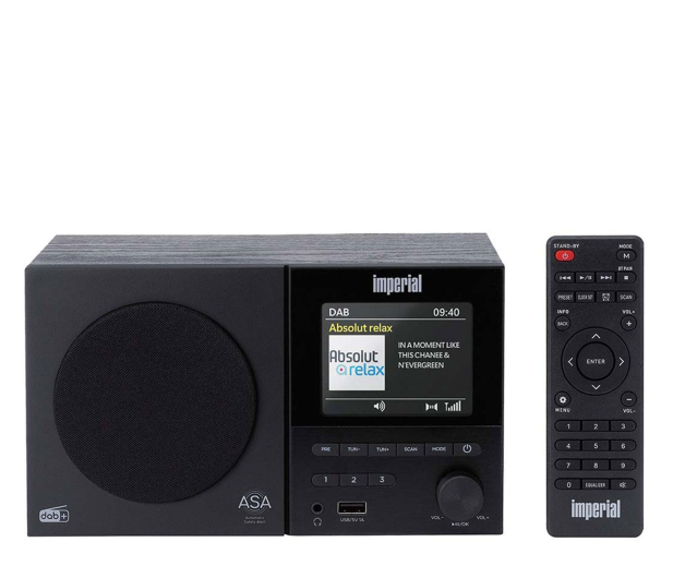 IMPERIAL Imperial DABMAN-120BK DAB+, FM radio with BT,RC - 1535039 - zdjęcie